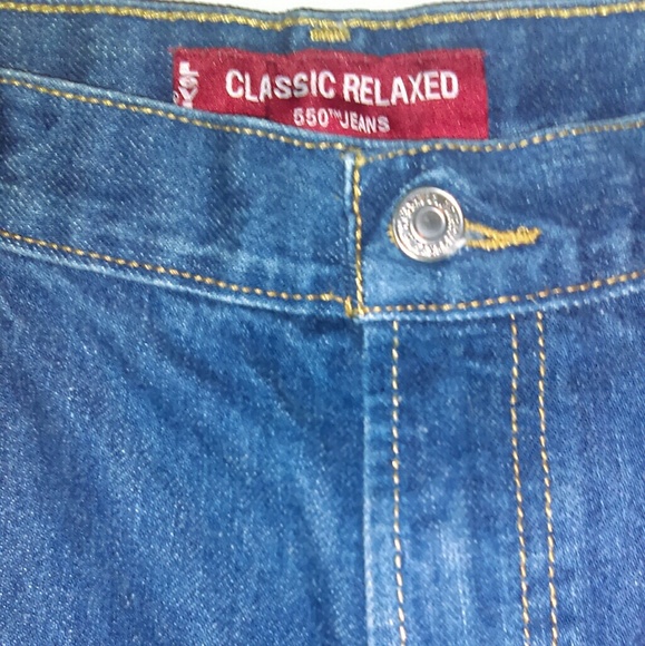 Levi's classic relaxed size 14 550 jeans - Picture 2 of 5